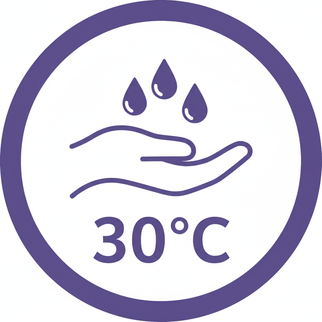 Handwäsche 30° Icon